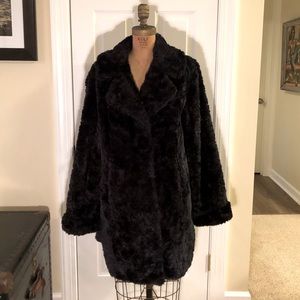 Pamela McCoy Faux Fur Coat